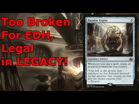 MY OPPONENTS JUST CONCEDE! Mystic Forge / The One Ring / Paradox Engine Combo (Legacy Karnforge MTG)