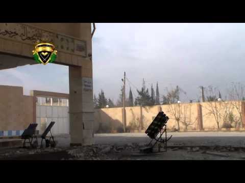 استهداف قوات النظام من قبل جبهة الأصالة والتنمية لواء بشائر النصر في مطار دير الزور العسكري في محافظة دير الزور