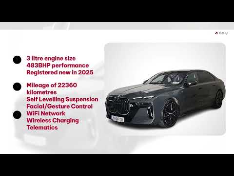 Video of BMW 7-Series G70 XDRIVE M SPORT 483BHP