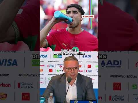 🇲🇦 Mohamed Ouahbi a témoigné son soutien à Achraf Hakimi, son capitaine #hakimi #fifaworldcuponyt