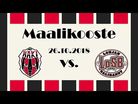 AC HaKi - LoSB 26.10.2018 Maalikooste
