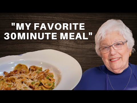 Bacon Tortellini Pasta 30 Minute Dinner | Nana's Family Recipe