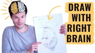 Drawing Upside Down Faces (Trick to Draw Better!)