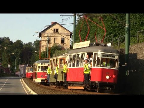 Liberec, poslední konvoj v 1000 mm (last parade in 1000 mm) , 18.07.2021