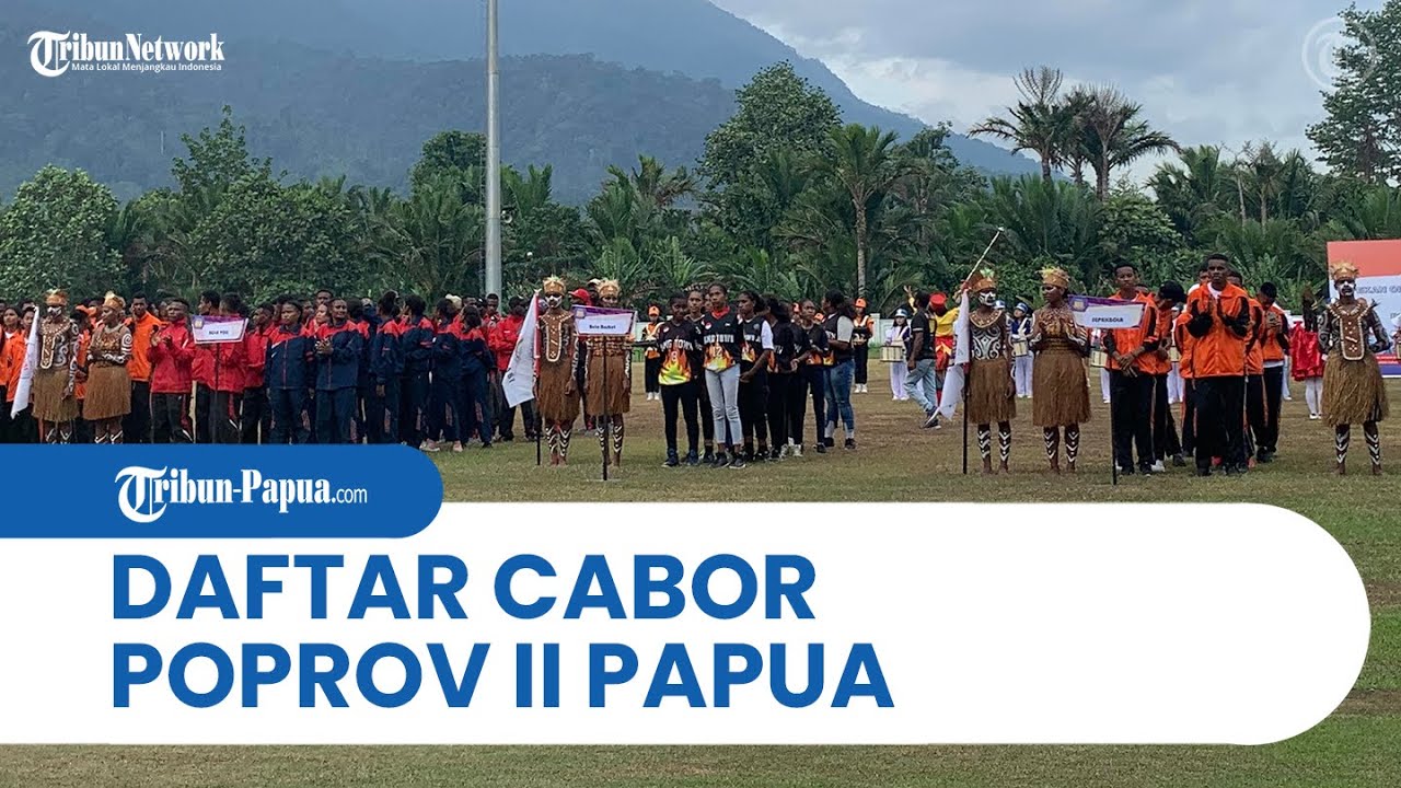 Pekan Olahraga Pelajar Provinsi II Papua 2022 Resmi Dibuka, Ini Daftar Cabang Olahraganya