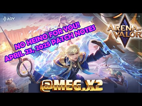 Heino added, Lorion buffed, and more! Patch Notes - Arena of Valor (AOV NA) - YouTube