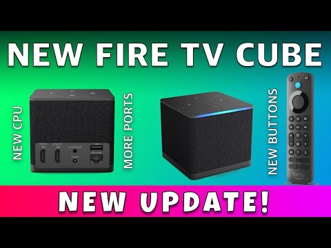 NEW UPDATE TO THE NEW 2022 FIRE TV CUBE 3!