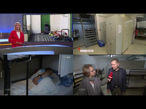 Wien Heute besucht VinziRast Notschlafstelle in Meidling