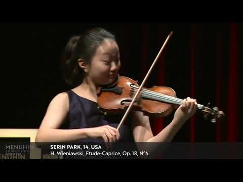 Serin Park performs Wieniawski's Etude-Caprice Op. 18, No. 4