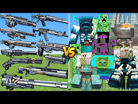 What TaCZ New Perseus Gun Can Defeat The Most New Mutant Mobs in Minecraft?