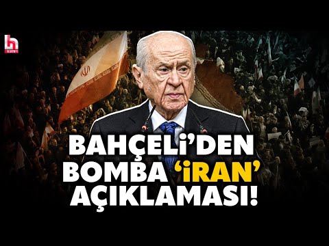 "TÜRKİYE'Yİ TEHDİT EDİYOR!" Devlet Bahçeli'den, İran'da ortaya çıkan isyana yönelik kritik sözler!