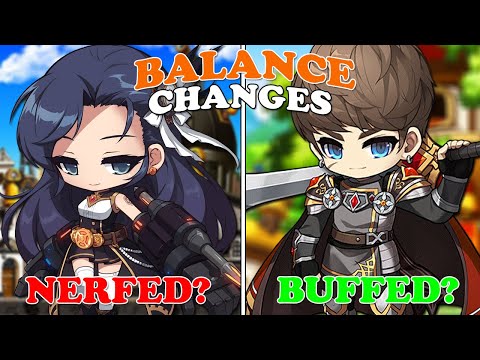WINTER BALANCE PATCH  #maplestory  - Warrior Edition