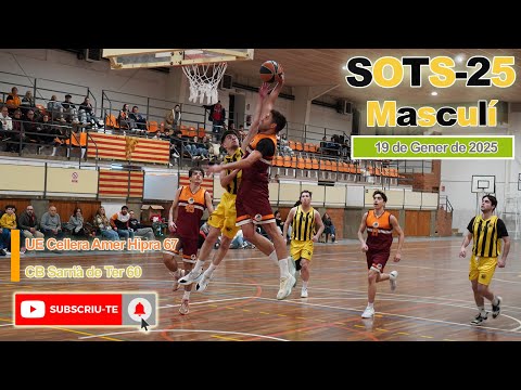Unió Esportiva Cellera Amer HIPRA 67 -  60 CB Sarrià de Ter