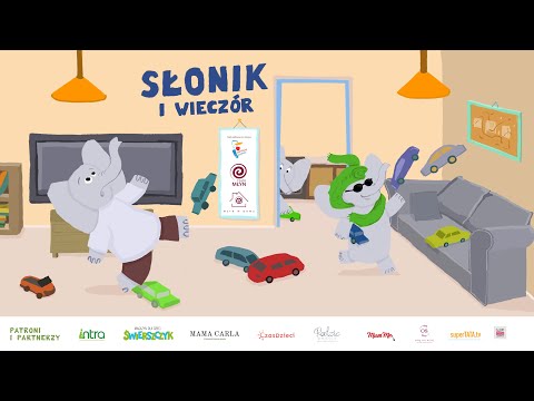 SŁONIK W DOMU – cz. 6. Słonik i wieczór | Teatr MŁYN