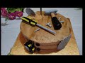 How To Make Mechanical Engineer Cake Decoration Tutorial Mechanical Tools Theme Cake Ideas