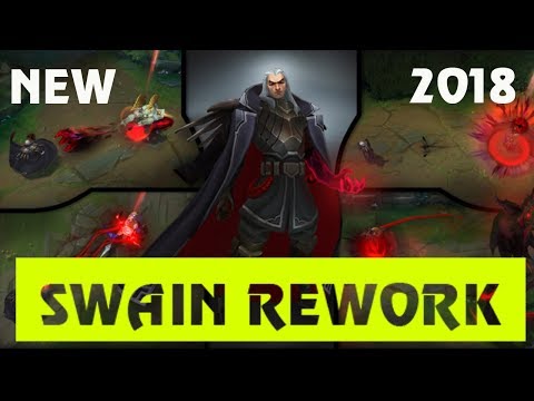 SWAIN REWORK 2018 - NEW SWAIN CHAMPION - The Noxian Grand General | League of Legends