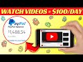 Earn PayPal Money From Watching YouTube Videos (2021) | Make $100 Per Day Online For FREE