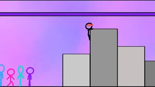 Stick Figure Obstacle Course 15 - Blue's Fate
