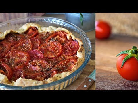 TARTE A LA TOMATE MOUTARDE et SA PÂTE MAISON