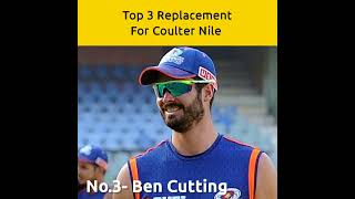 Nathan Coulter Nile Replacement | IPL 2022 RR #shorts #youtubeshorts #rajasthanroyals