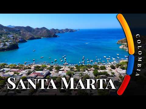 Santa Marta, Magdalena – Colombia 🇨🇴 | 4K Recorrido en dron y a pie - Mini guía | WR Travel
