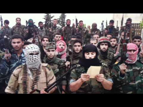 بيان تشكيل كتيبة صقور الشام في ريف ادلب