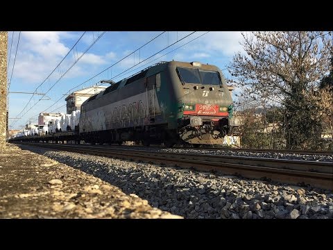 E405.037 sul MRI Fossacesia/T.S. - MODANE, in transito presso Pesaro.