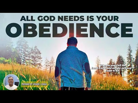 All God Needs Is Your Obedience 🙏