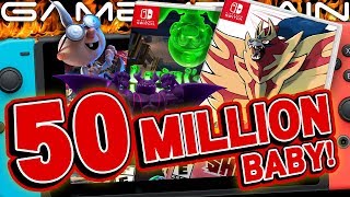 Switch Hits 50 Million+ Sales! Sword & Shield Outpace 3DS Pokémon, LM3 is BIG, & People ♥️ Ring Fit!