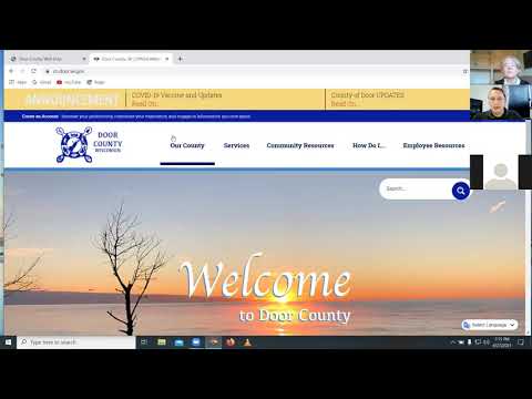 Door County Web Portal