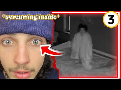 THIS SCARY VIDEO ALMOST MADE ME CRY *TEARS* | Scary Clips #3