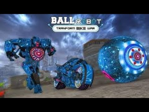Ball Robot Multiple Transformation Bike War Simulator: Robot Android/IOS Gameplay