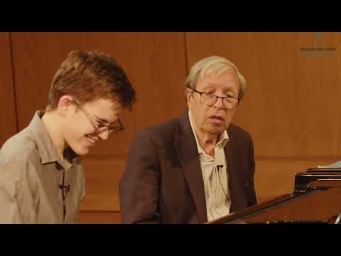 Masterclass with Murray Perahia / Matan Gur Nelson / Schumann: Sonata No. 2 / JMC