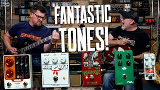 Video thumbnail for So Much Tone! Mythos Big Puft, Cornerstone Nucleo, TWA Source Code, EHX Swello & Dinosaural Hypoid by That Pedal Show