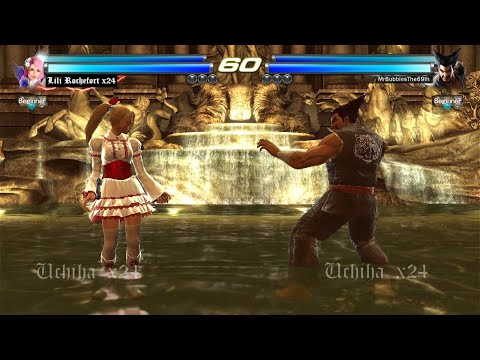 186 Lili Rochefort y Alisa Vs Heihachi y Panda - Tekken Tag 2 ( Uchiha x24 ) GamePlay PS3