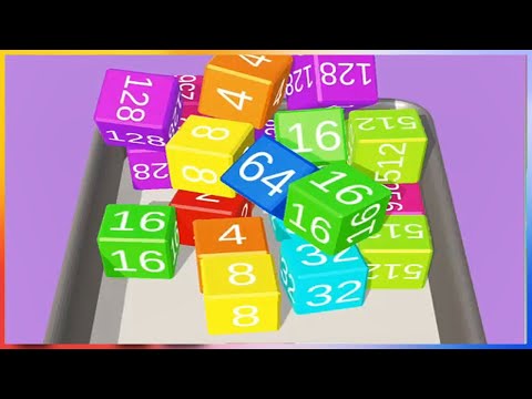 2048 Cubes Bowling 3D - Gameplay Walkthrough