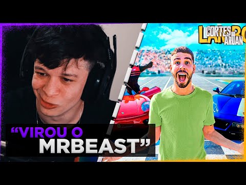 ARUAN REAGE A Ferrari Vs Lamborghini - Vencedor Fica Com o Carro (BALIAN) - Cortes do Aruan