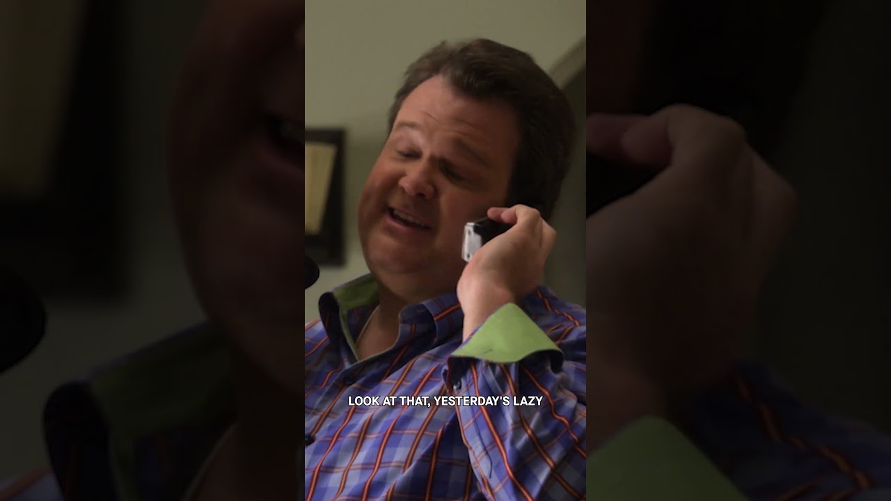 Mitchell hides his Spiderman costume at work #ModernFamily | TBS