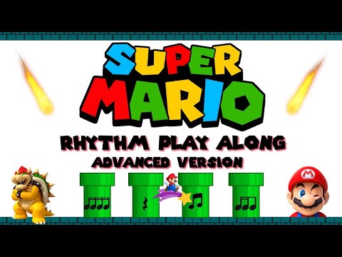 Elementary Music Lesson: Mario Rhythm Play-Along [ADVANCED VERSION]