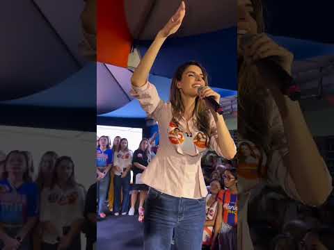 CANDIDATA AO SENADOR POR ALAGOAS, MARINA JHC (PSDB) VISITA MATRIZ DE CAMARAGIBE.#noticias