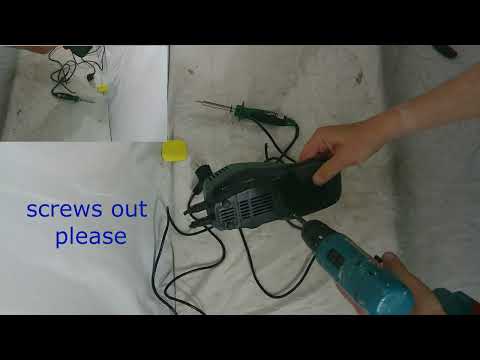 destroy and dismantle parkside soldering iron