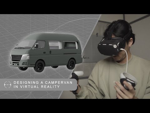 using virtual reality to design a campervan/mobile studio