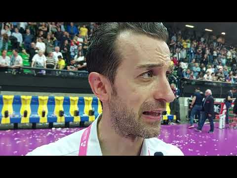 Finale Scudetto: le parole di Daniele Santarelli