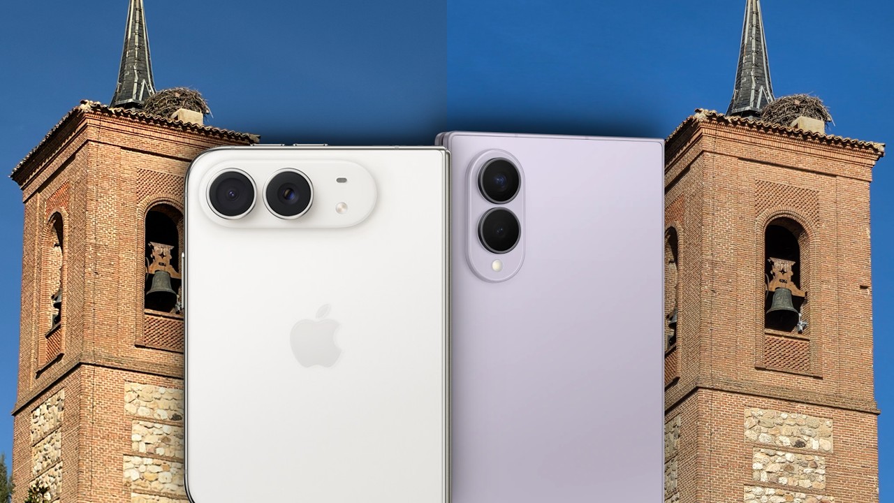 iPhone Duo vs Galaxy Z Fold 8 Comparativa fotográfica