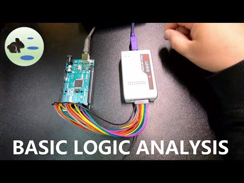 Basic logic analyzer introduction the Kingst LA1010