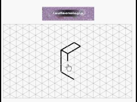 Aplicación para dibujar piezas sencillas en perspectiva 