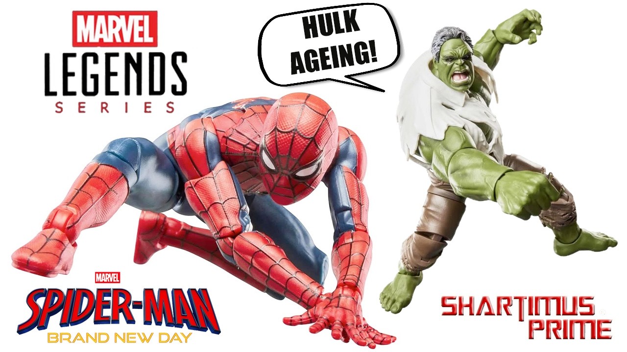 NEW Marvel Legends Hulk & Spider-Man Brand New Day Movie MCU Hasbro Action Figures Revealed