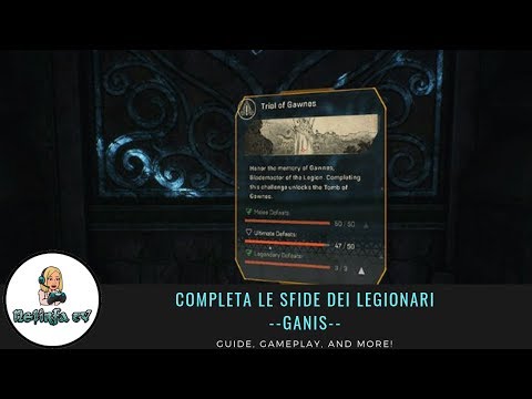 Anthem: Complete the Legionary Challenges --Ganis--(Tomb)
