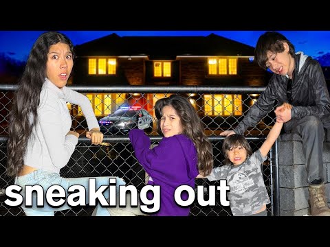 SNEAKING MY SIBLINGS OUT AT 1AM | Familia Diamond