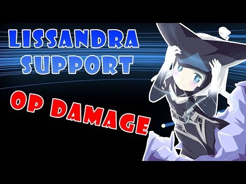 SUPPORTER DAMAGE OP | KOG`MAW & LISSANDRA BOTLANE - LEAGUE OF LEGENDS